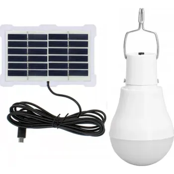Svítilna Solar SK27/5V Solární kempingová lampa (Solární žárovka s USB)