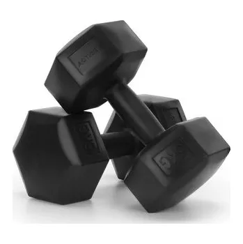 Sada činek 2x5 kg HEX ACTIGET ACT0163 černá