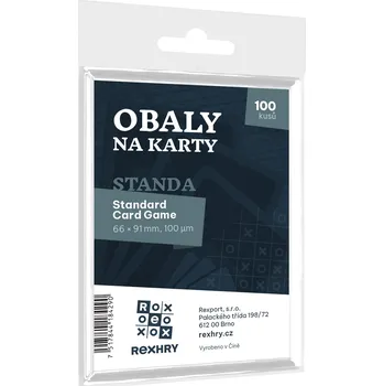 Příslušenství ke karetním hrám Obaly na karty: Standa (Standard Card Game) 66 x 91 mm
