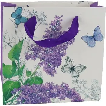 Taška papírová dárková šeřík A0379/1