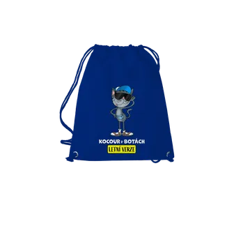 Sportovní vak Bastard Kocour v botách vak Royal Blue Mal