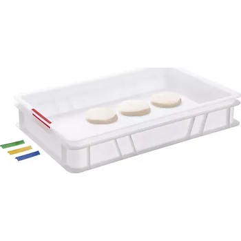 Dóza na potraviny Araven Pizzabox na těsto PP, polypropylen, výška: 100 mm, délka: 600 mm, šířka: 400 mm