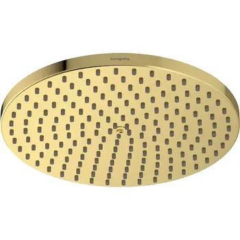 Hansgrohe Raindance S - Hlavová sprcha, průměr 24 cm, EcoSmart, leštěný vzhled zlata 27624990