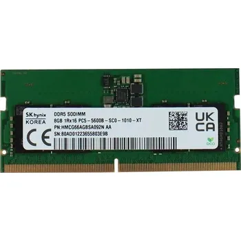 Operační paměť SK hynix SODIMM 8GB DDR5 5600MHz CL46 HMCG66AGBSA092N