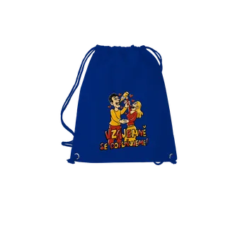 Sportovní vak Bastard Vzájemně se doplňujeme vak Royal Blue Mal