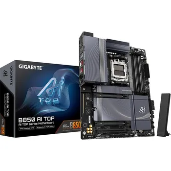 Základní deska GIGABYTE MB Sc AM5 B850 AI TOP, AMD B850, 4xDDR5, 1xUSB4, 1xHDMI, WI-FI, ATX
