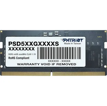 Počítač PATRIOT SODIMM 8GB DDR5 4800MHz CL40 PSD58G480041S