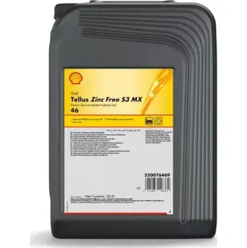Hydraulický olej Shell Tellus Zinc Free S3 MX 46 20L