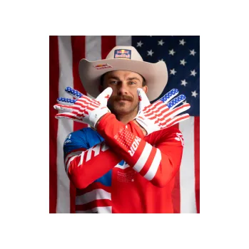 Moto rukavice Mx Rukavice THOR Launchmode Glove Patriot 2026, Velikost XL