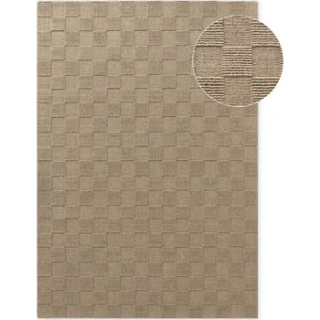 Koberec Hnědý ručně tkaný vlněný koberec 160x230 cm Scala – Villeroy&Boch ID_1822988