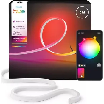 LED osvětlení Philips -LED RGBW Stmív. venkov. pásek Hue NEON 5m LED/30W/230V 2200-6500K IP67