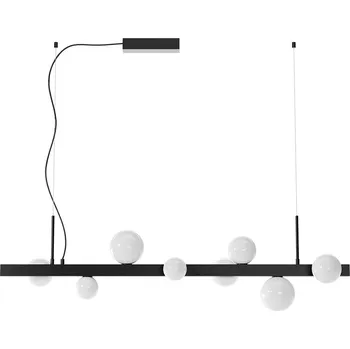 Redo Závěsné lineární LED svítidlo GOJI, 47W, š. 119,3 cm, 3000K TRIAC Barva: Černá