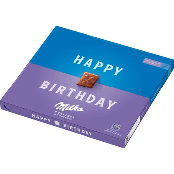 Čokoláda Milka „Happy Birthday“ Pralinés s mléčnou náplní 110 g