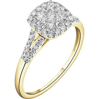 Prsten Zlatý prsten s brilianty - 0,51 ct - ryzost 585 - 227.114