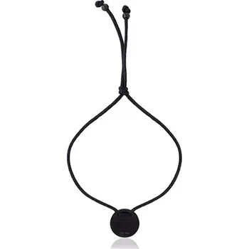 Náramek Náramek Circle unisex černá ocel