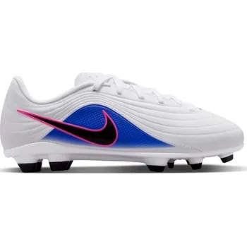 Fotbal Dětské kopačky Nike TIEMPO MAESTRO CLUB FG/MG JR 5Y Bílá, Modrá, Černá