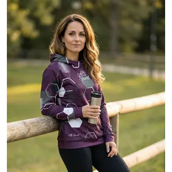 Dámská mikina Dámská funkční mikina premium ALTISPORT VOJ/ALW037MI01 FIALOVÁ XXXL
