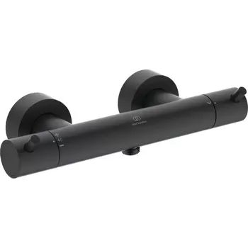 Ideal Standard CeraTherm - Termostatická sprchová baterie, hedvábná černá A7587XG