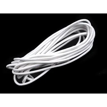 Kulatá pruženka Ø2 mm svazek 3m, malé, 501 (1) bílá