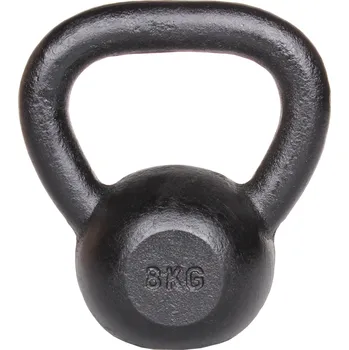Merco Kettlebell Kov činka černá Hmotnost: 20 kg