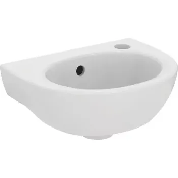 Ideal Standard Eurovit - Umývátko 35x26 cm, s přepadem, otvor pro baterii vpravo, bílá E871601