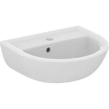 Umyvadlo Ideal Standard Eurovit - Umývátko 45x35 cm, s přepadem, otvor pro baterii, bílá E872101