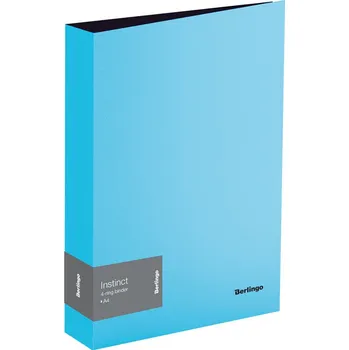 BERLINGO pořadač A4/4kr Instinct aquamar