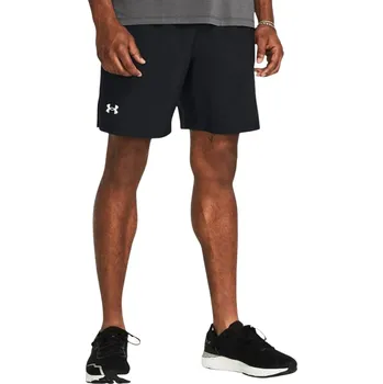 Pánské kraťasy kraťasy Under Armour Launch 7'' - Black/White/Reflective XXXL