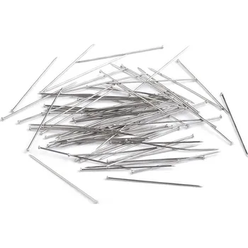 Nástroj na niť a příze Celokovové špendlíky délka 34 mm - nikl