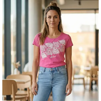 Dámské tričko Dámské triko ALTISPORT ALW005122 PURPUROVÁ XS