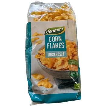 Dennree Kukuřičné lupínky 250 g bio BIO VEGAN BEZLEPEK Množství: 1 ks