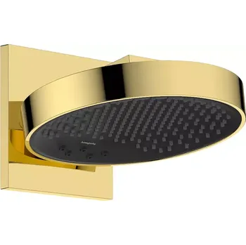 Sprchová hlavice Hansgrohe Rainfinity - Hlavová sprcha, průměr 25 cm, 3 proudy, EcoSmart, leštěný vzhled zlata 26233990