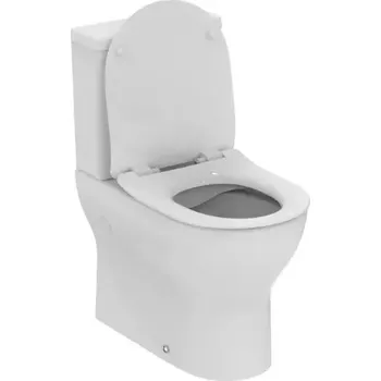 Ideal Standard Eurovit - WC kombi se sedátkem, vario odpad, RimLS+, bílá E336401