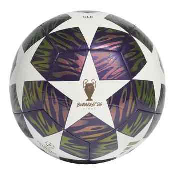 Fotbalový míč Adidas UCL Final Club fialová/bílá UK 3