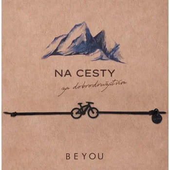 Náramek BEYOU náramek kolo černá
