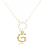 Přívěsek písmeno zlatý G