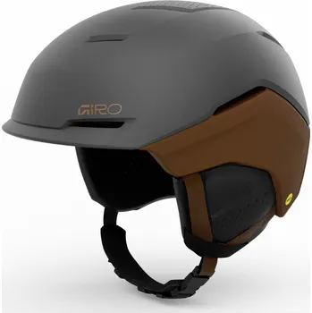 Lyžařská helma Giro Tenet Mips Helmet Matte Metallic Coal/tan Hnědá 55-59 cm