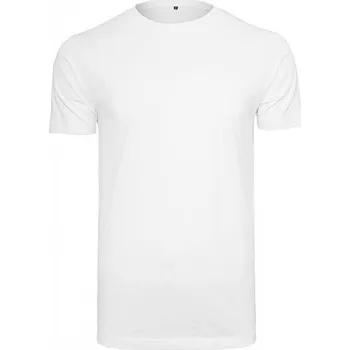 Build Your Brand Pevné úzké dlouhé triko s kulatým lemem 200g/m Barva: Bílá, Velikost: XXS BY004