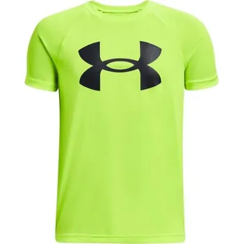 Chlapecké oblečení Chlapecké triko Under Armour TECH TWIST yxl Světle zelená, Černá