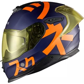 Helma na motorku Motocyklová helma Nexx Y.100R Nippon indigo/blue MT - XS / modrá