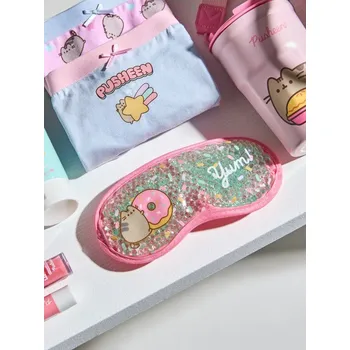 Škraboška na spaní Sinsay - Gelová maska na spaní Pusheen the Cat - pastelová růžová - 460HT-03X - 460HT-03X-ONE