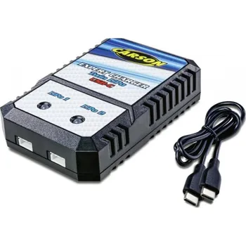 RC model ostatní Nabíječka Expert Twin LiPo USB-C 2A TAMIYA-CARSON Modellbau GmbH & Co. KG - RC_318788