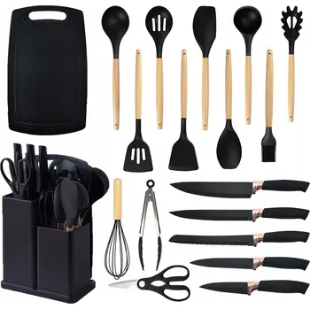 Kuchyňský nůž Sada nožů v bloku Unitec 5 ks