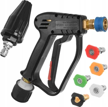 Příslušenství pro vysokotlaký čistič Rotační tryska pistole s kompletní sadou trysek na rychlospojku 1/4" pro Karcher K2-K7
