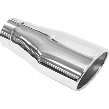 Koncovka výfuku Koncovka výfuku 115x83mm, vstup 70mm, leštěná