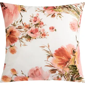 Povlak na polštářek Povláček bavlněný Růžová,Zelená,Bílá 90/234 40x40 cm