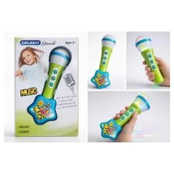 Hudební nástroj pro děti Mikrofon 16x7x24cm