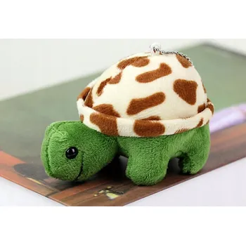 plyšák Plyšová želva 10 cm Hnědá Plyšová Hračka Přívěsek