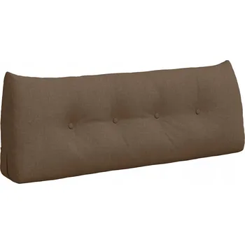 Polštář Polštář na záda Hnědá 120 x 24 x 50 cm textil