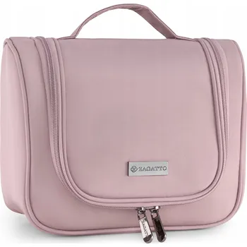 Kosmetická taška Cestovní kosmetická taška závěsná prostorná dámská organizér růžová ZAGATTO